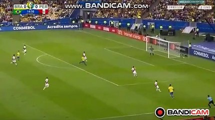 Amazing Goal Everton (1-0) Brazil vs Peru