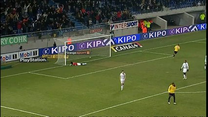 29/01/11 : FCSM-SRFC : but face à Tettey (85')