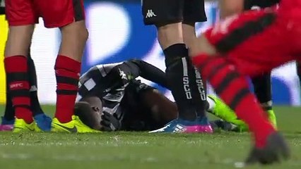 08/02/17 : SCO-SRFC : carton rouge Baal (85')