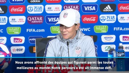 FOOTBALL : CdM (F) : Finale - Ellis : ''L'adversité est de plus en plus forte''