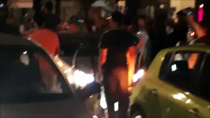 Les Strasbourgeois d'origine algérienne fêtent en ville la qualification en quarts de la CAN