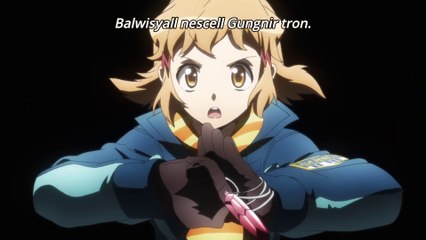 Symphogear XV 01 Hibiki Transformation