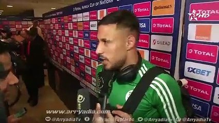 Réaction de Belaili après la Guinée