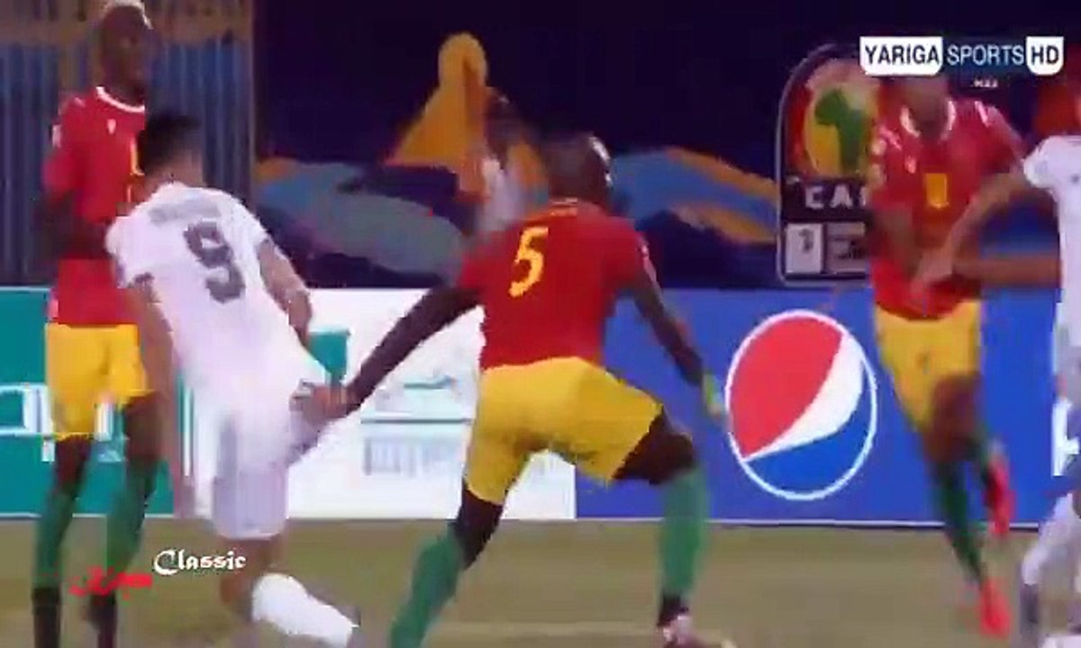 ملخص كامل مباراة الجزائر وغينيا اليوم 3 - 0 _ كأااس الااامــ ـم الافــريقــ ــة _ جنون حفيظ دراجي