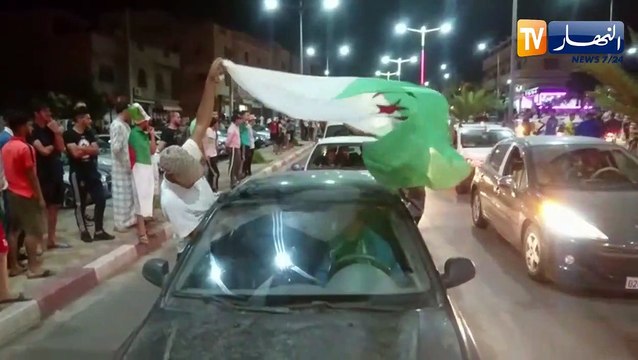 تيارت أنصار الخضر يصنعون أجواء رائعة بعد الفوز على غينيا