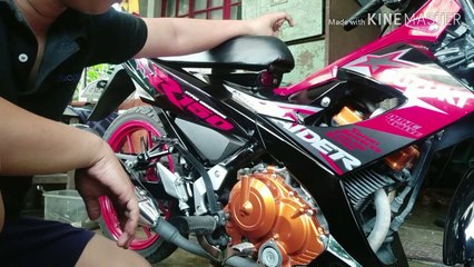 Raider 150 Change oil and Oil filter