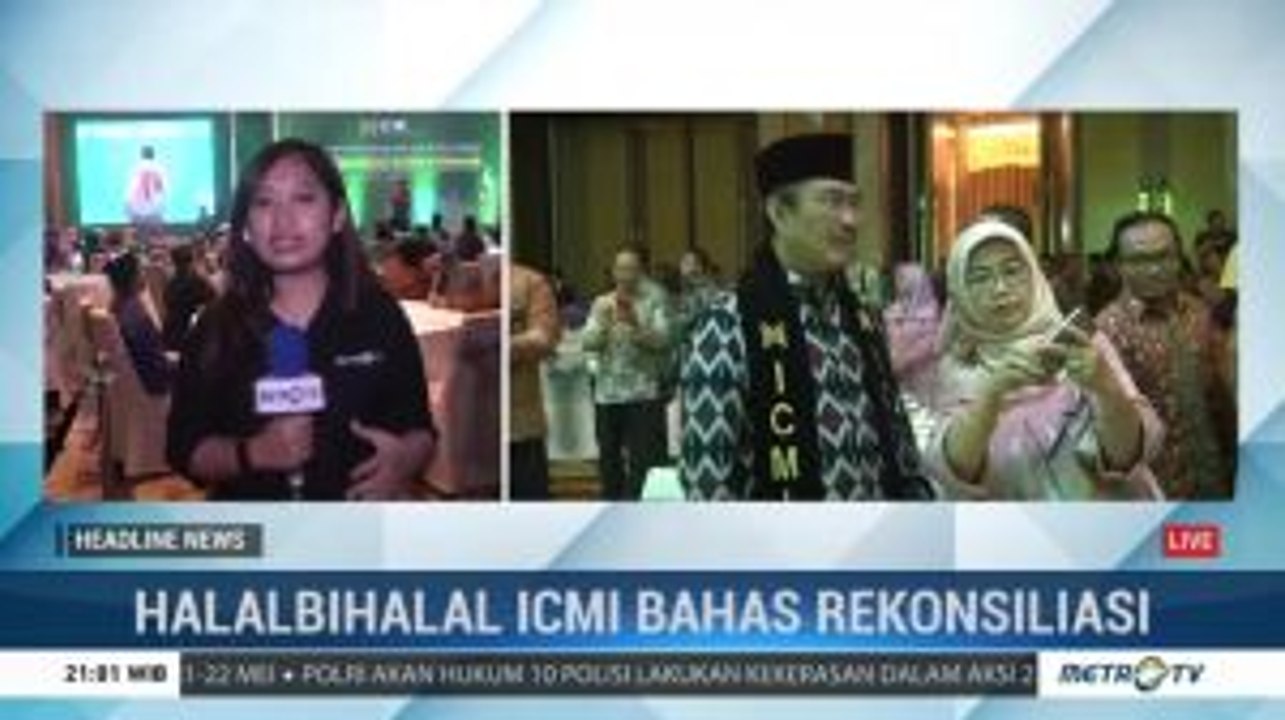 Halalbihalal ICMI Bahas Rekonsiliasi Bangsa