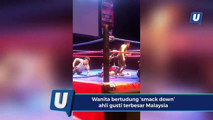 Ahli Gusti wanita tumbangkan lelaki