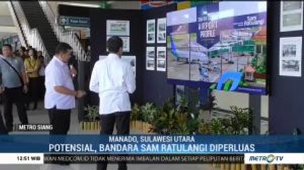 Jokowi: Bandara Sam Ratulangi Perlu Diperluas