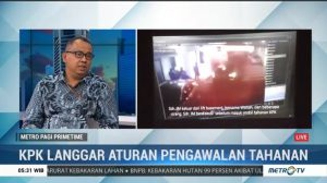 KPK Langgar Aturan Pengawalan Tahanan?