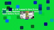 Full version  J.K. Lasser's New Rules for Estate, Retirement, and Tax Planning  Best Sellers Rank