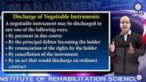 Dr. Varun Kumar || Discharge of Negotiable Instruments || MBA || TIAS || TECNIA TV