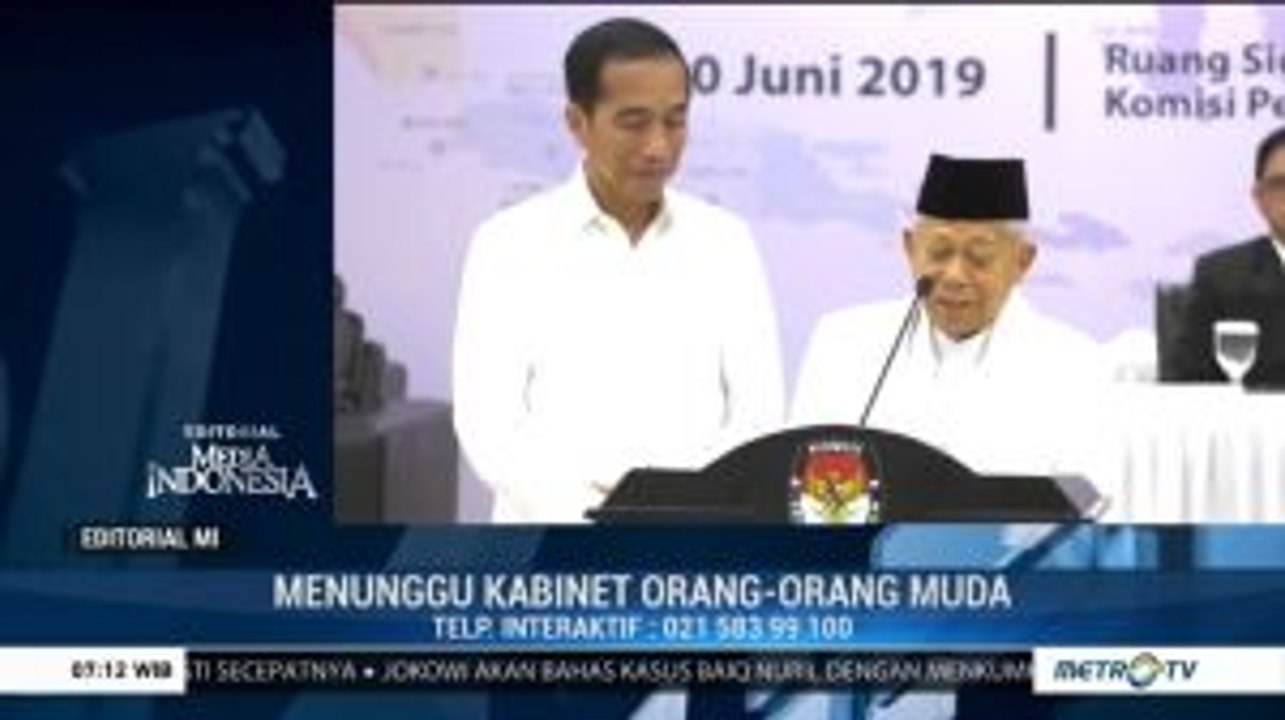 Menunggu Kabinet Orang-orang Muda