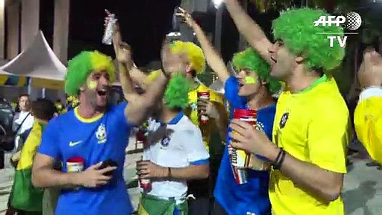 "Campeones sin Neymar": los brasileños celebran la victoria en la Copa América