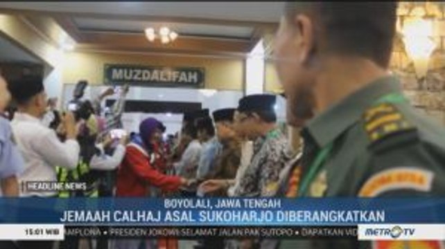 358 Calhaj Asal Sukoharjo Diberangkatkan ke Tanah Suci