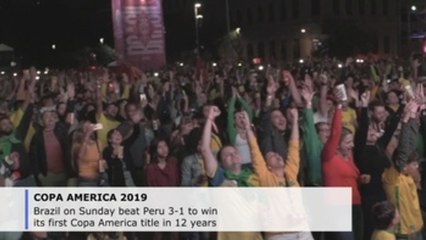 A more practical Brazil downs Peru 3-1 to win Copa America final