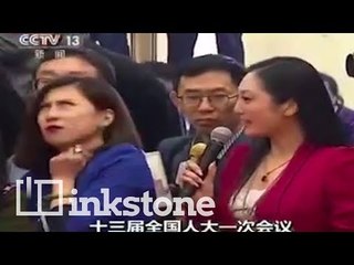 Eye rolling reporter sets Chinese internet ablaze