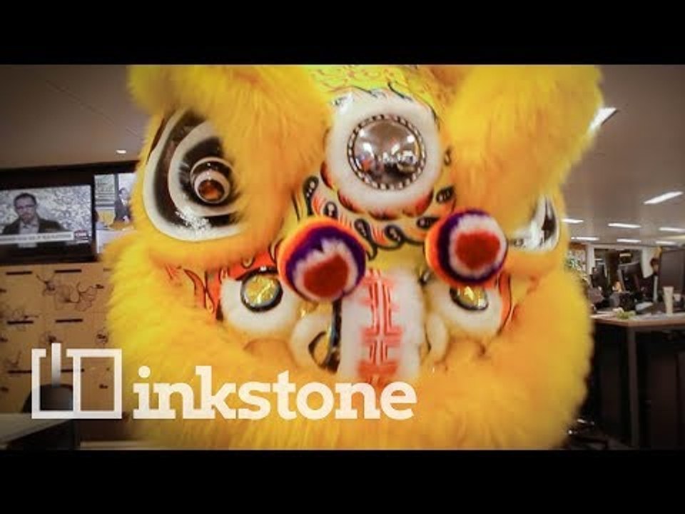 Why is there a lion in your office?