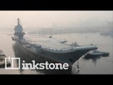 The first all-Chinese aircraft carrier sets sail