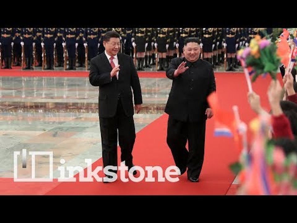 Why is China's president in North Korea? Probably because of Donald Trump