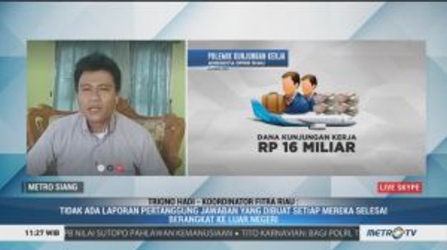 Polemik Kunjungan Kerja Anggota DPRD Riau