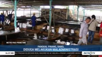 44 Izin Usaha Pertambangan Timah di Babel Dibekukan