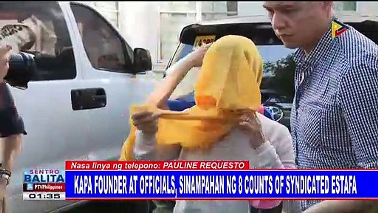 KAPA founder at officials, sinampahan ng 8 counts of syndicated estafa