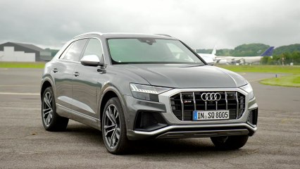 Audi SQ8 Design in Daytona Gray