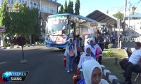 Jemaah Calon Haji Kloter 3 Tiba di Embarkasi Makassar
