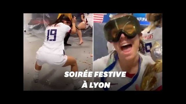 Après leur victoire en Coupe du monde, les Américaines ont passé une folle nuit