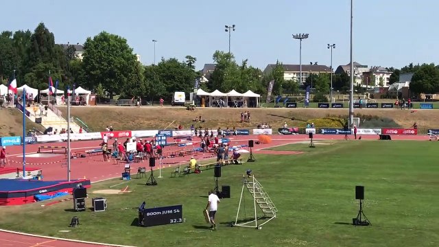 France Jeunes 2019: Série 800m JUM Hugo Dalla se replace 19ème français en 1'55''20