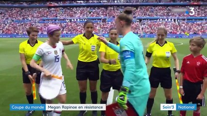 La Coupe du monde féminine de football a sa star avec Rapinoe la rebelle