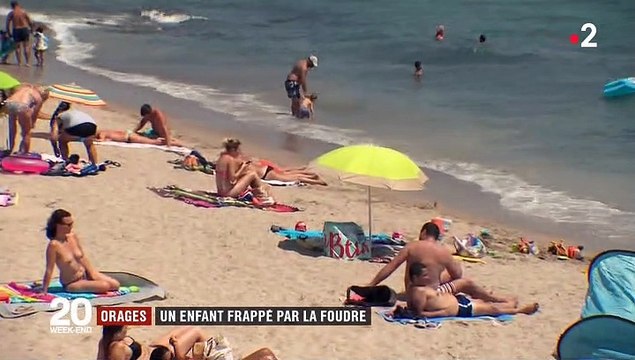 que faire si un orage éclate alors que vous êtes sur une plage? Un secouriste donne quelques conseils