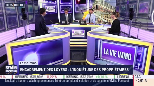 La vie immo: L'inquiétude des propriétaires face à l'encadrement des loyers - 08/07