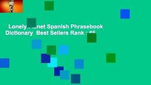 Lonely Planet Spanish Phrasebook  Dictionary  Best Sellers Rank : #5
