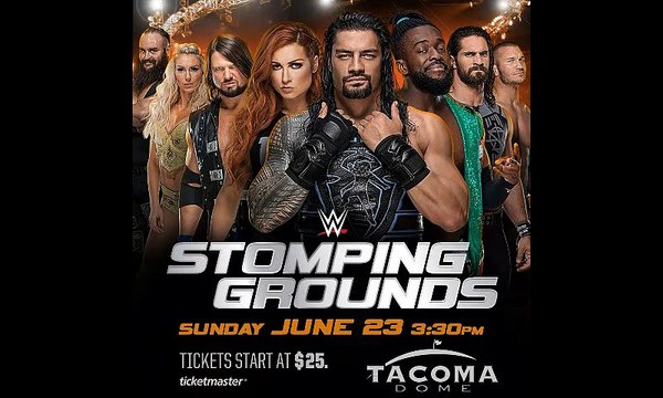 wwe stomping grounds results 2019
