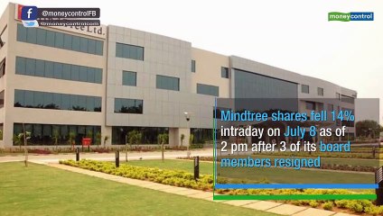 Mindtree plunges 14% as top management resigns