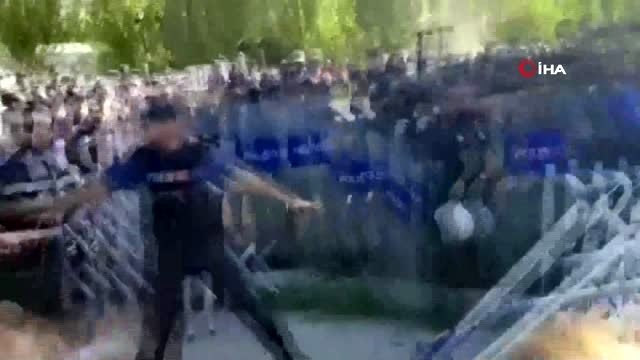 ODTÜ'de gerginlik... Polis ekipleri güvenlik tedbirlerini arttırdı