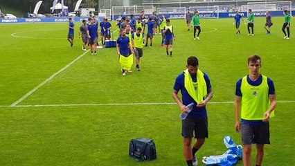 Retirada del Primer Entrenamiento de la Pretemporada de la Real Sociedad 2019/2020