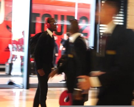 Manchester United - L'arrivée de Paul Pogba en stage à Perth