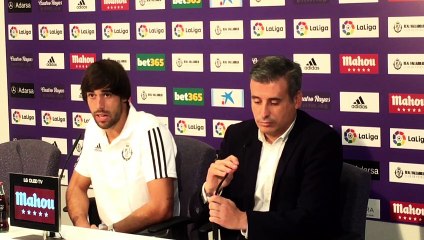 Rueda de Prensa de Presentación de José Antonio Caro con el Real Valladolid