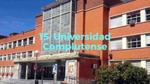 Las 20 mejores universidades de España