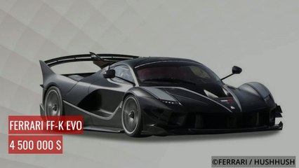 Top 10 des voitures les plus chères en achat immédiat