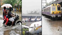 ముంబైలో తీవ్ర అవస్థలు పడుతున్న జనం | Due To Heavy Rains,Mumbai Experiencing Severe Conditions