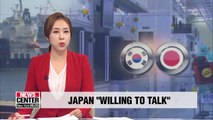 Japan showing 'willingness to talk' about trade restrictions: S. Korea