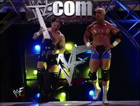 Chris Jericho & Chyna vs. Crash & Hardcore Holly