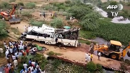 29 die as bus falls off India's 'highway to hell'