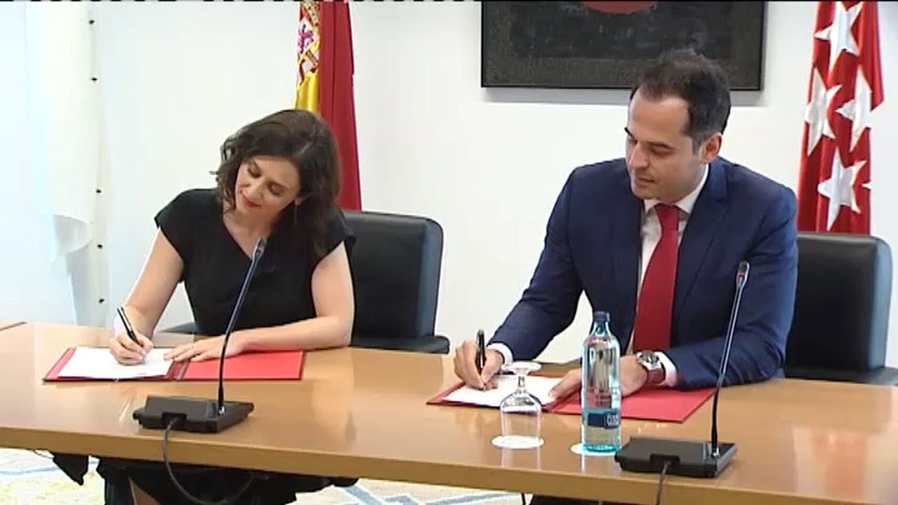Acuerdo PP-Cs en la Comunidad de Madrid