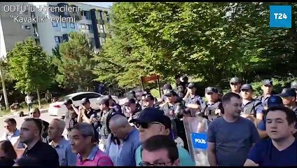 ODTÜ'lü öğrencilerin "Kavaklık" eylemi