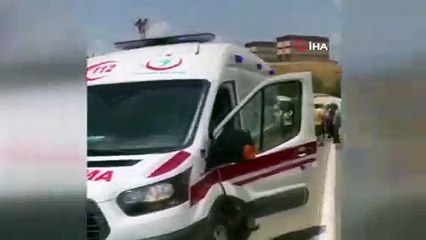 Siirt'te beton mikseri devrildi: 1 yaralı